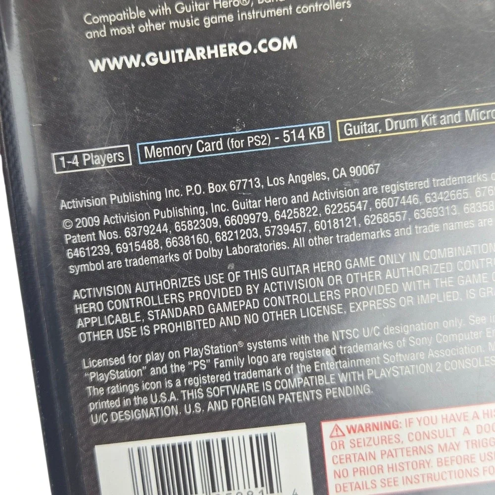Activision guitar hero